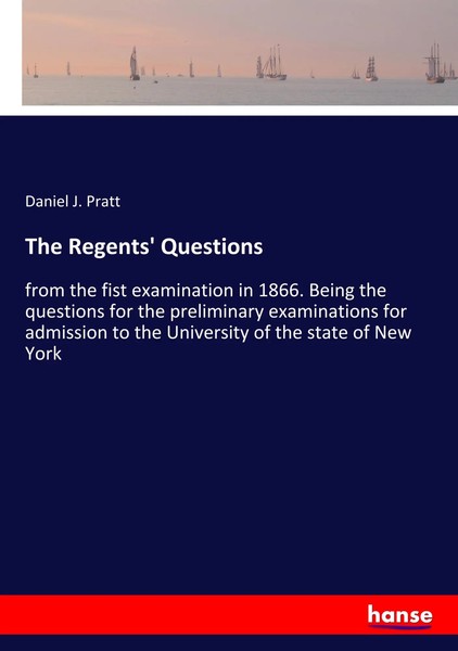 Daniel J. Pratt | The Regents' Questions | Taschenbuch | Englisch (2020)-image