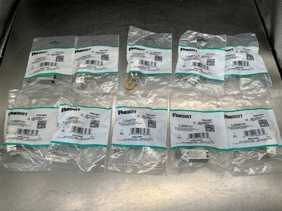 (12) Panduit CJS688TGY Mini-Com TS6 Plus Shielded Module