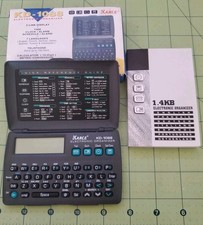Vintage Electronic Organizer KD-1088 In Box, Not Working.