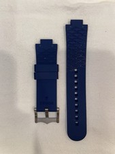 Authentic TUDOR PELAGOS 22mm Blue Rubber Dive Watch Band for 25500 25600 Strap