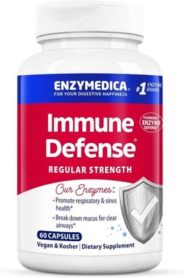 Enzymedica Immune Defense Regular Strength Proteolytic Enzymes for Immune Sup...