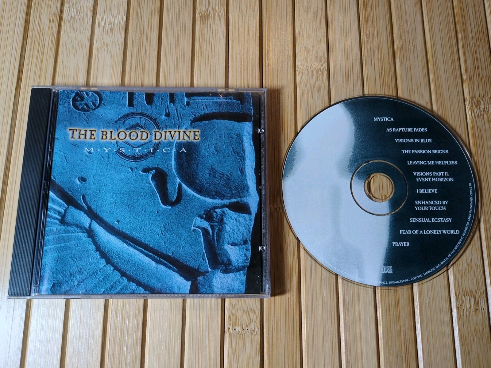 Blood Divine - Mystica CD 1997 In Very Good Condition