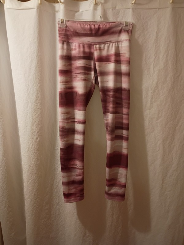 Old Navy Active Go Dry Youth Large 10-12 Activewear Leggings Pink