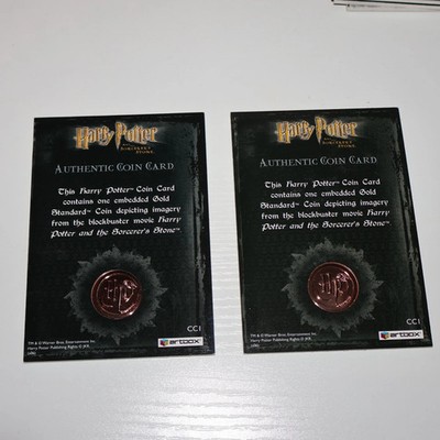 Rare Harry Potter Artbox Oversize Poster Card 2006 Bronze Dealer