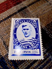 1960-61 TOPPS ATG NHL HOCKEY STAMP DICK IRVIN ALL TIME GREAT HOF AHL OHL WHL WHA