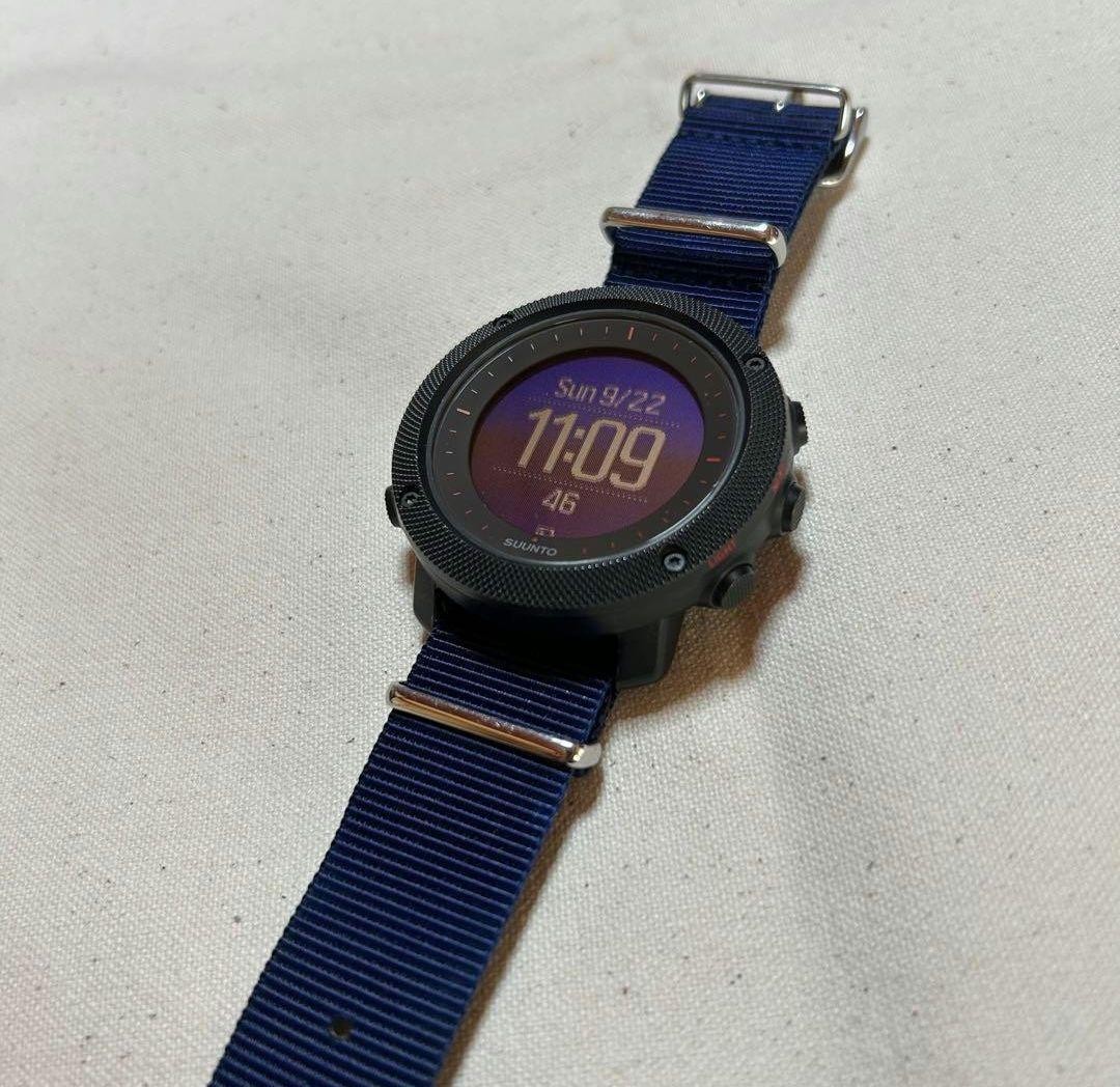 SUUNTO TRAVERSE ALPHA Watch Black Red Sport GPS Timepiece Outdoor