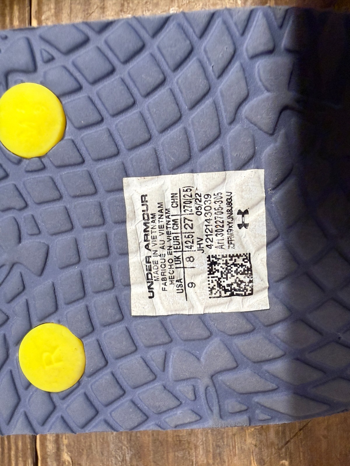 Under Armour UA Atlantic Dune Flip Flops Women Size 10 + Used UA Pair and Crocs thumbnail 7