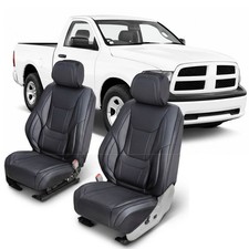 For Ram 1500 2011-2018 Coverland Seat Covers Comfort Leather Front Rear Full Set For Ram 1500 2011-2018 Coverland Seat Covers Comfort Leather Front Rear Full Set
