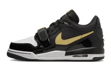 Jordan Legacy 312 Low Black Metallic Gold - CD9054-071
