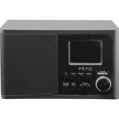 PEAQ PDR 170 BT-B-1 DAB+ Radio Schwarz (DAB+)