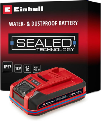Original Einhell 18V 4,0 Ah Sealed Power X-Change plus (18 V Akku, Wasser- & Sta