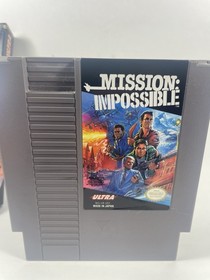 Mission: Impossible Complete in Box CIB (Nintendo, NES 1990) Tested 