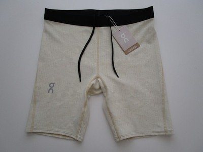 Mens Large On Cloud Pace Tights Short Taupe NWT