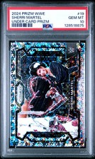 2024 PANINI PRIZM WWE UNDER CARD PRIZM #19 SHERRI MARTEL PSA 10