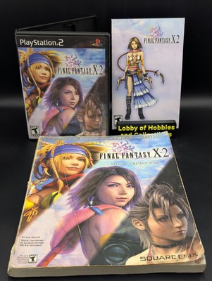 Final Fantasy X-2 (Sony PlayStation 2 ) CIB W/ Guide - Near Mint Disc - Pristine