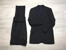 Men Kiton Suit Grey Wool 40 /L / 48