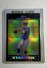 2007 Topps Chrome - Drew Stanton #TC168 Refractor (RC)