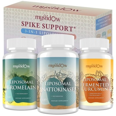Fermented Curcumin & Bromelain Immune Trio 60 Servings