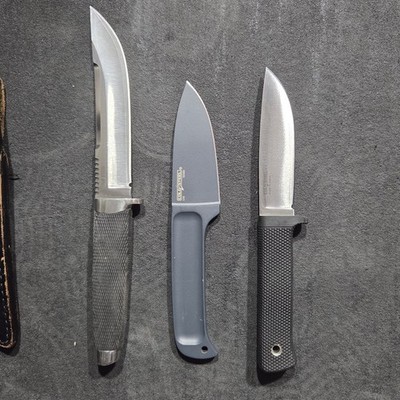 Cold Steel Fixed Blade Bundle: Outdoorsman, Drop Forged Hunter, Master Hunter