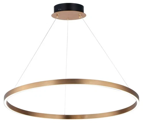 ET2 Groove 31 1/4" Wide Gold LED Ring Pendant Light - Picture 1 of 7