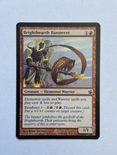 Brighthearth Banneret 88/150 Morningtide Regular Creature Red Elemental Warrior