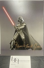 James Earl Jones Autographed 8x10 Photograph Darth Vader Light Saber Star Wars