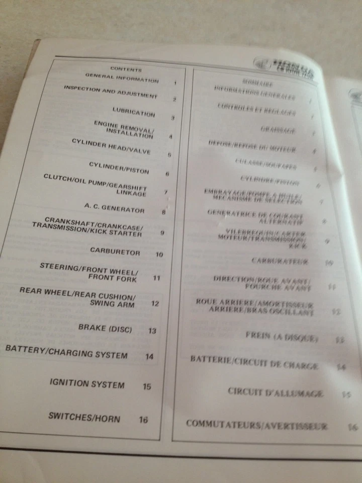 Honda CB125N CB100N CB CBN 100 125 CB125 Revisión Técnica Manual De Taller - Imagen 2 de 4