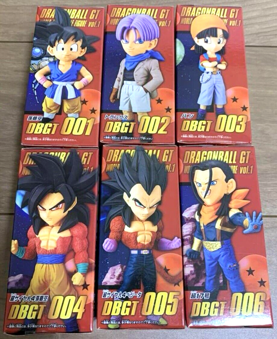 ドラゴンボールGT フィギュアDRAGON BALL GT COMPLETE Dragon Ball GT World Collectable Figure WCF vol. 1 Complete set of