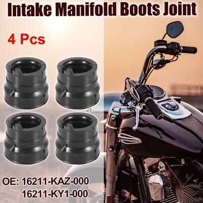 4 Vergaseranlage Ansaugkrümmung Boot Joint Verbindung für Motorrad 16211-KAZ-000