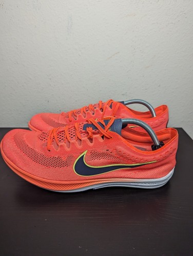 Nike size 12.5 ZoomX Dragonfly Men's Track Shoes CV0400-800 Mango New - Picture 3 of 8