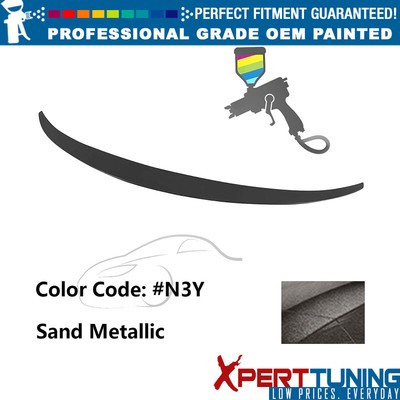 For 11-15 Hyundai Elantra (Avante MD) Euro Style Trunk Spoiler Wing Lip N3Y Gray