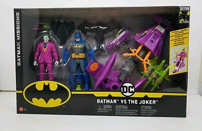 Batman VS The Joker DC Batman Missions 80th Anniversary 2 Pack Action Figure Set