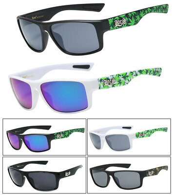 Locs Authentic Cholo Biker Motorcycle Sunglasses OG Style MJ Temples LC101
