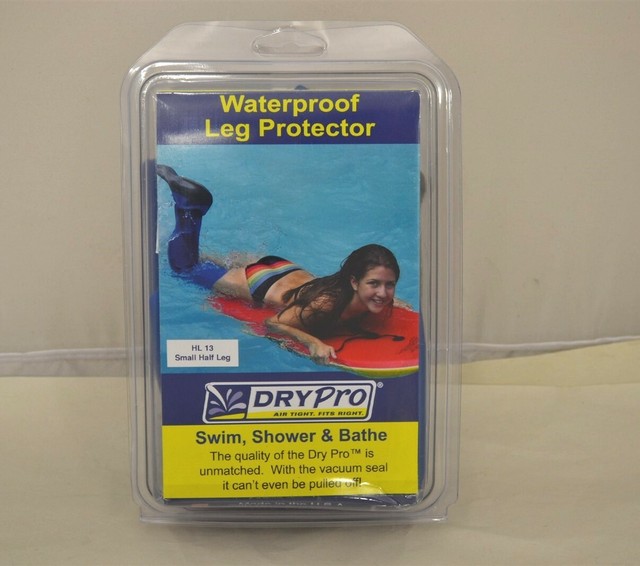DryPro Waterproof Vacuum Sealed Half Leg Cast Cover, Small eBay