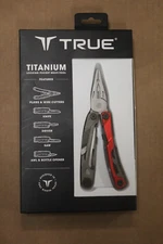 "TRUE" brand, Multi-Tool, Titanium". High quality. TRUE Item# TRU-MTL-0004