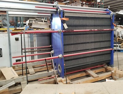 Alfa Laval M15-MFG Plate & Frame 2429 SQ-FT Heat Exchanger