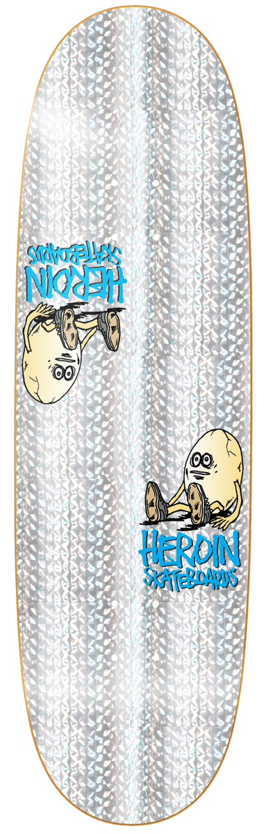 スケートボード HEROIN SYMMETRICAL HOLO EGG 9.25 HEROIN SYMMETRICAL HOLO EGG 9.25 【 ヘロイン シンメトリカル