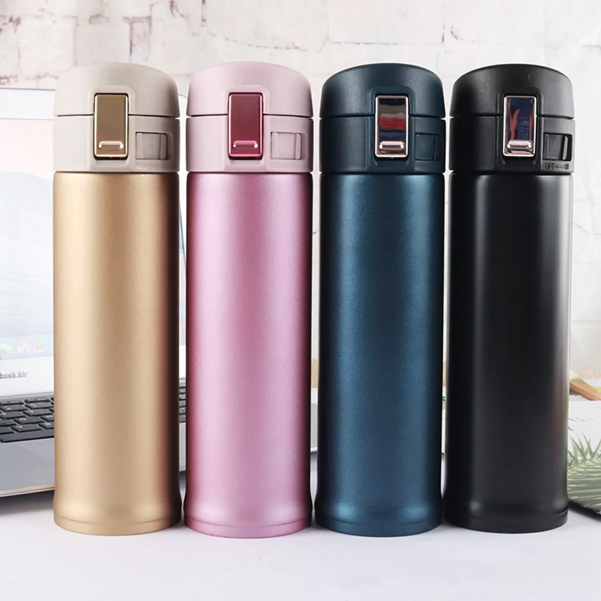 500ml Stainless Steel Vacuum Cup Thermos Flask Travel Water Bottle Cup Mugs