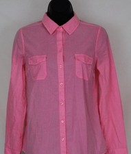 Women's OLD NAVY Pink Button Front Shirt Size XS XSmall