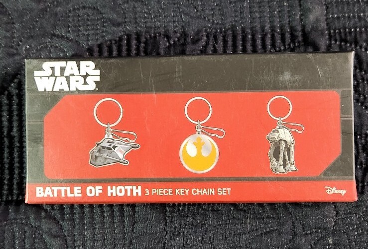 Star Wars Limited Edition Battle of Hoth 3 Piece Enamel Key Chain