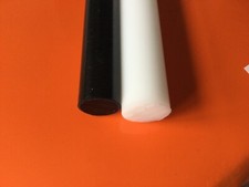 Polyethylene Round Rod HDPE PE300 Natural & Black High Density FDA Food safe