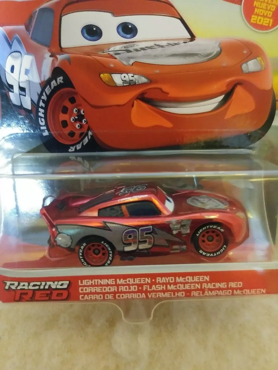 Bulk Inspektør skrige Mattel Disney Pixar Cars Metal Racing Red Lightning McQueen 95 CHASE  METALLIC | eBay