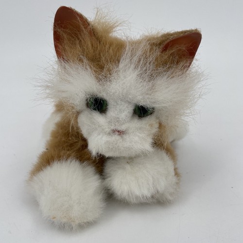 Furreal Friends Ginger/White Cat Kitten Meows/Kneads Paws No bottle included eBay