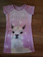 No Probllama Girls 7/8 Nightgown Nightie