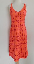 Columbia Fitness Sleeveless Dress Coral Omni-Wick Adjustable Strap Size S/P