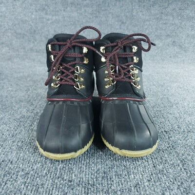 Tommy Hilfiger Black and Brown Expedition Duck Boots Tommy Hilfiger | Shoes | Nwt Mens Tommy Hilfiger Colins 2  main image 2