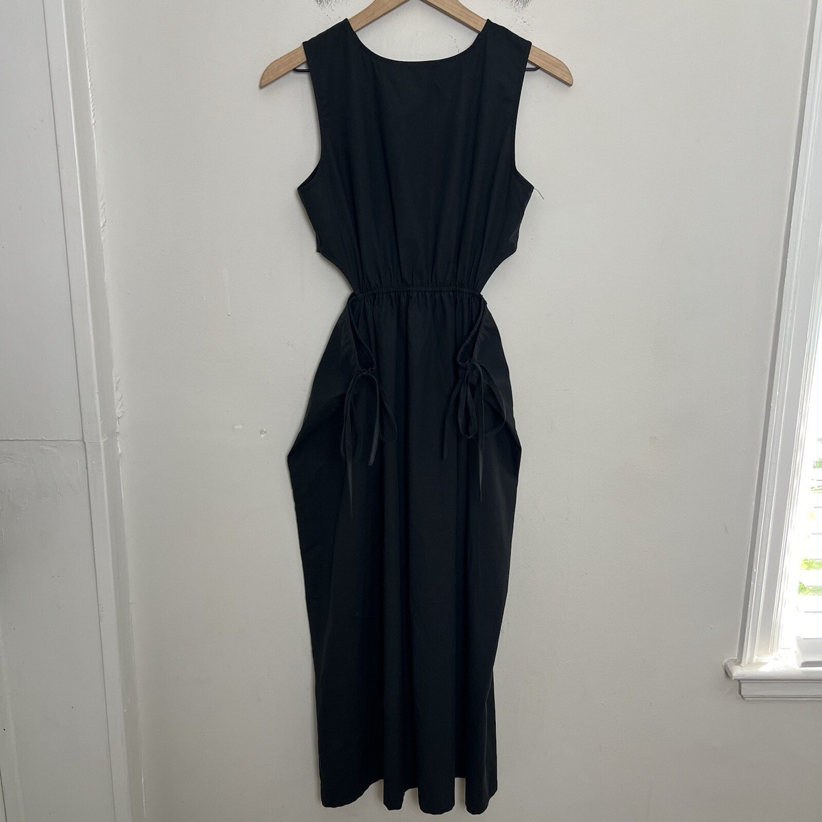 aje black denim dress Gianna Mini | Dark Classic Wash Size:Size N4 atf-oc-08.28.25 Tyla Olive Green Pleated
