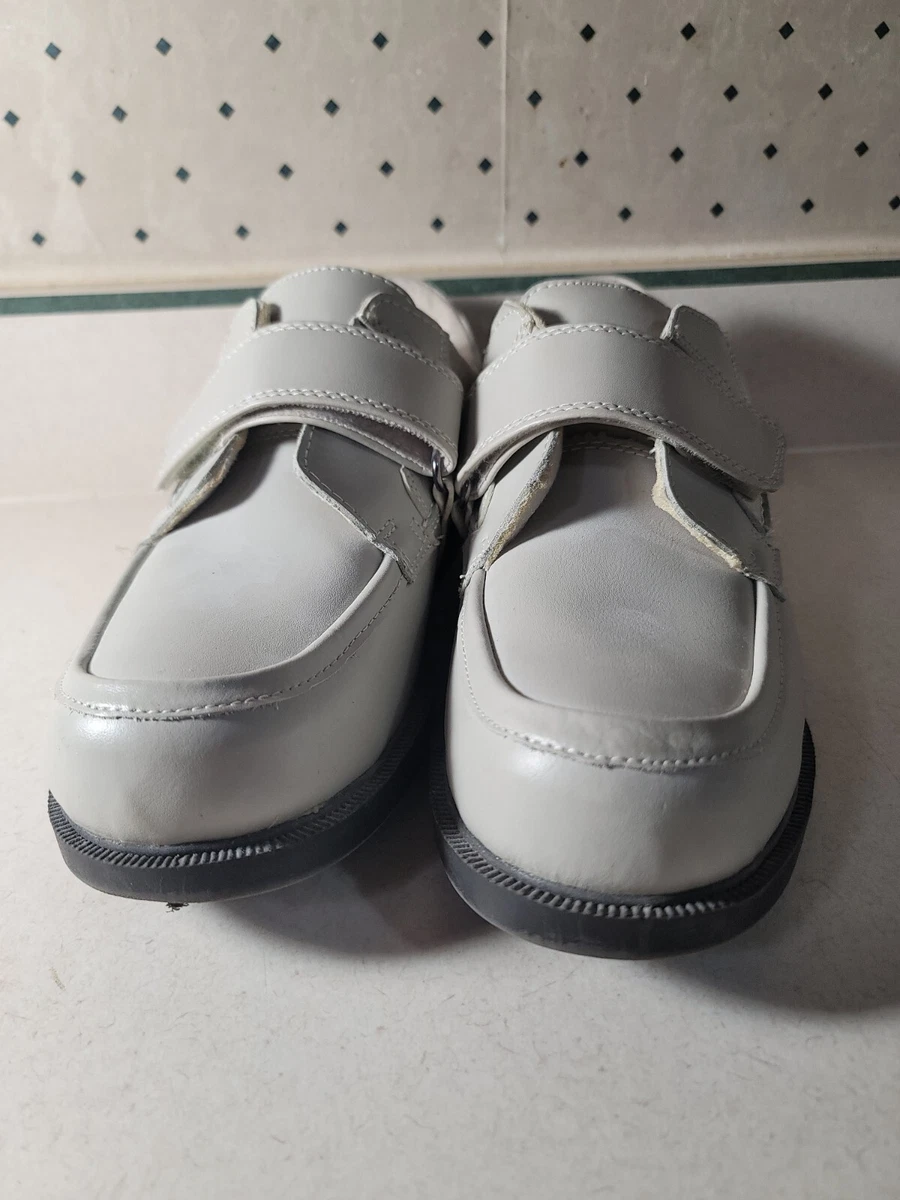 DR. SCHOLLS Mens Leather Diabetic Walking Shoes Size 9.5 D eBay