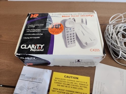 Clarity Professional C4205 Cordless Phone For Hearing Impaired - Picture 9 of 9