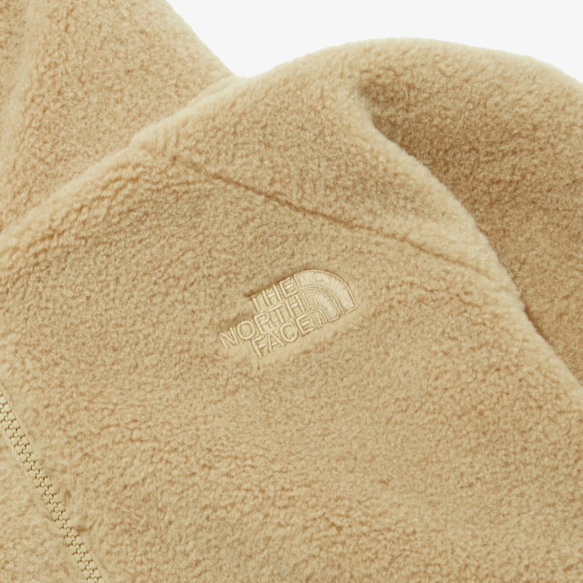 Genuine The North Face Womens WOOLLY FLEECE JACKET BEIGE | eBay
